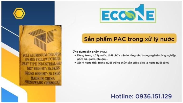 Sản phẩm PAC trong xử lý nước